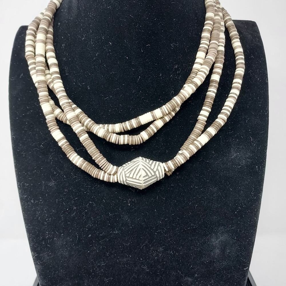 Vintage Avon Sirocco Collection Rope Necklace Wear Two Ways Rare 1988 up to 36"